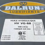 DALR0001þDALRUN OI. HUILE HV68 - 208L